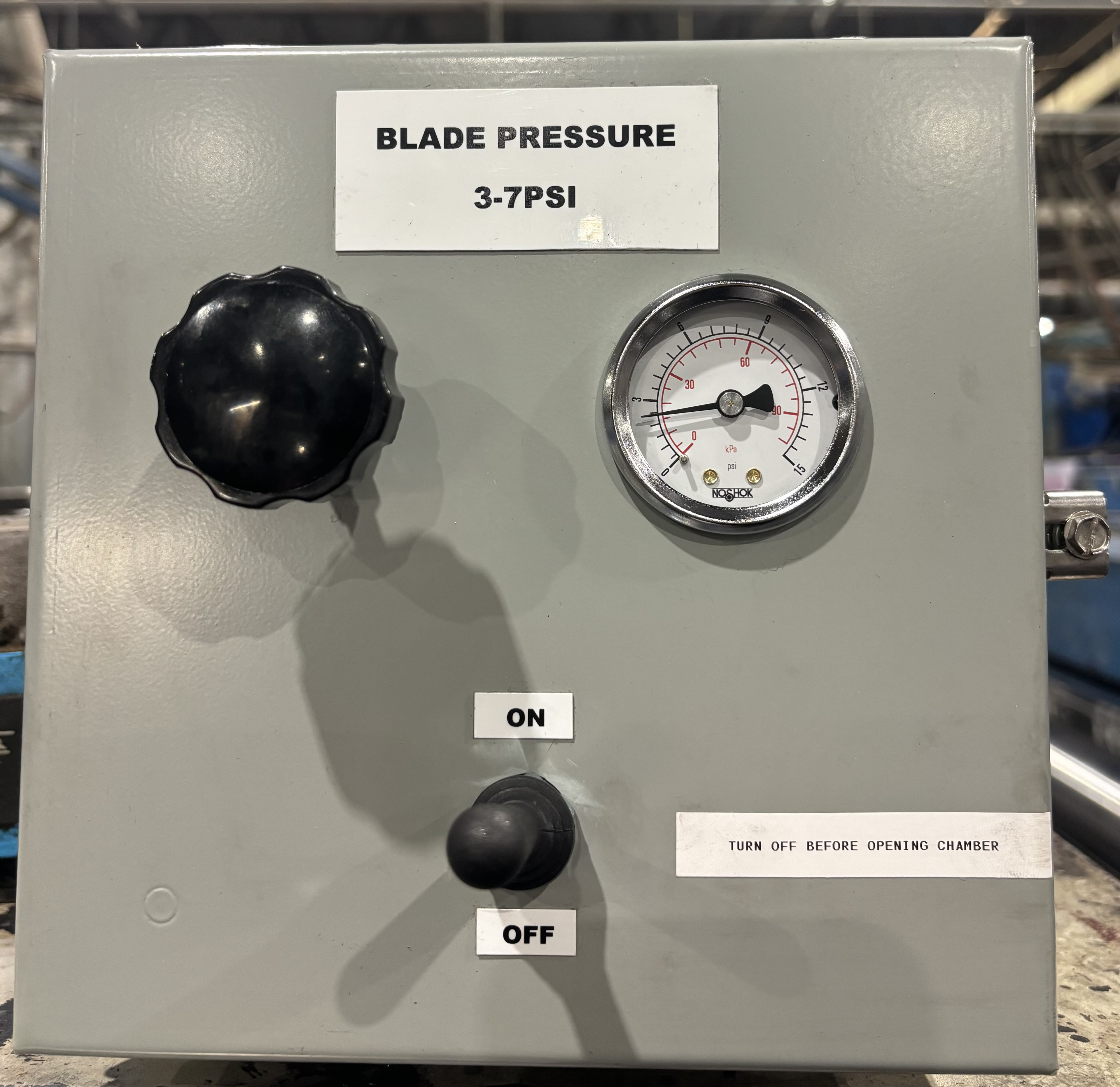 Pneumatic controls and air system