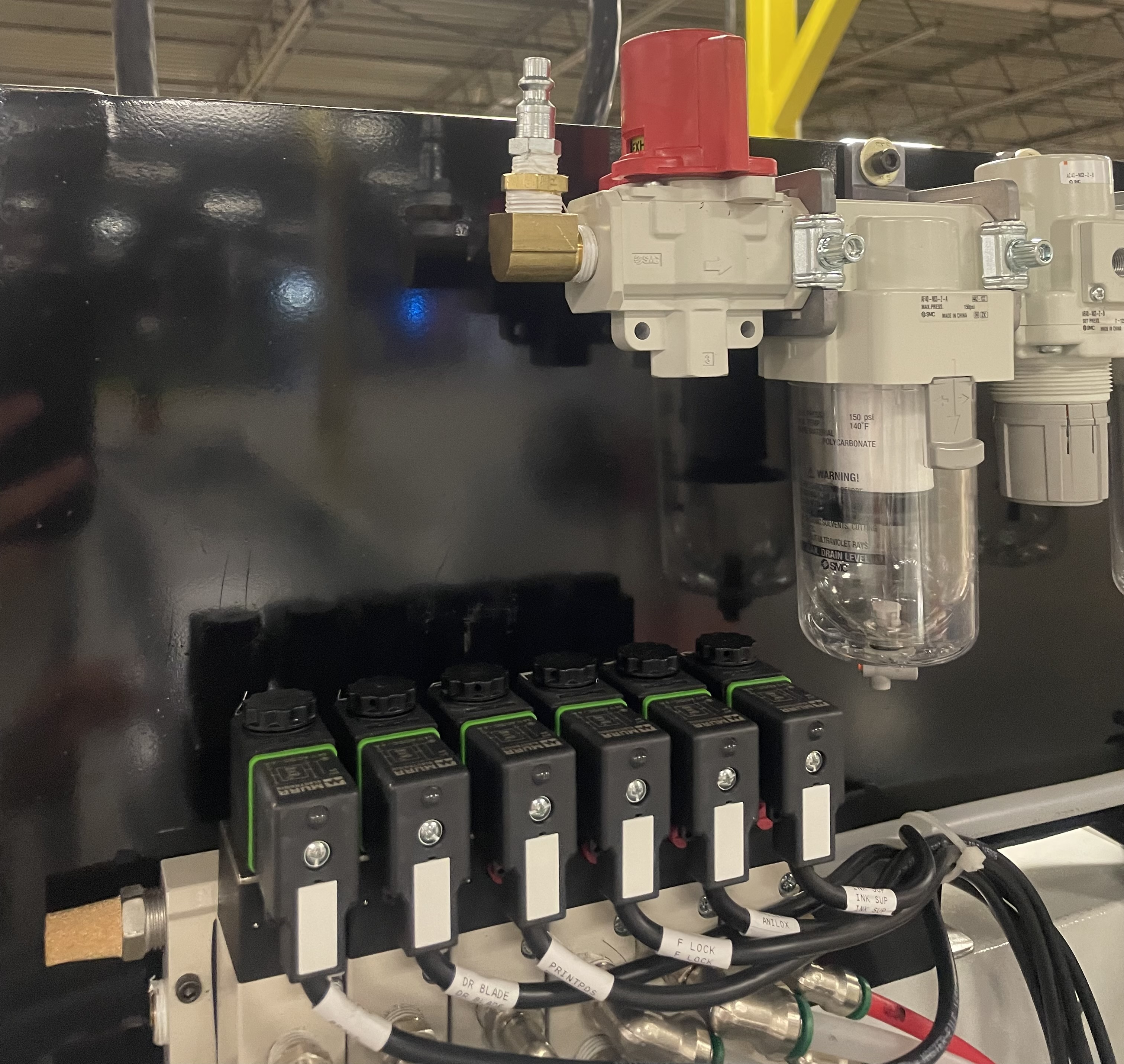 Pneumatic controls and air system components